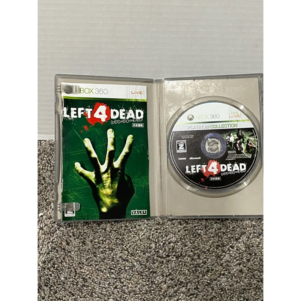Video Game Left 4 Dead Platinum Collection Xbox 360 Green NTSC-J Excellent